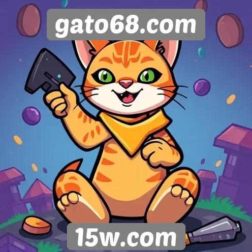 Análise da popularidade dos jogos em gato68.com
